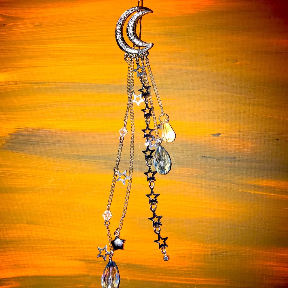 Moon Hair Clip